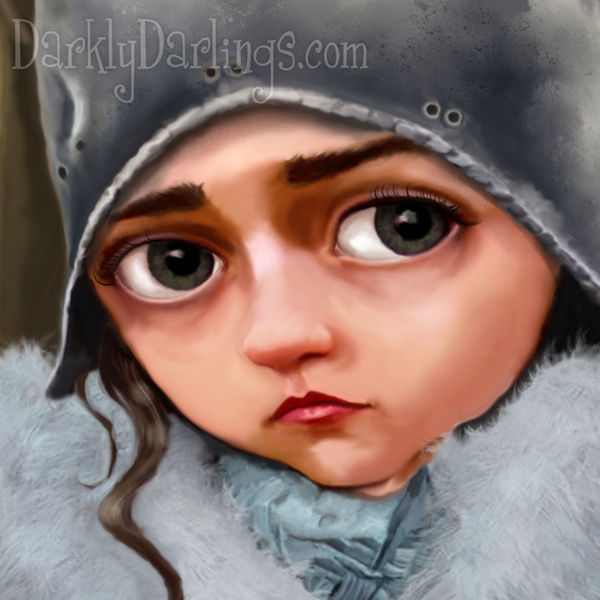 Maisie Williams as Arya Stark