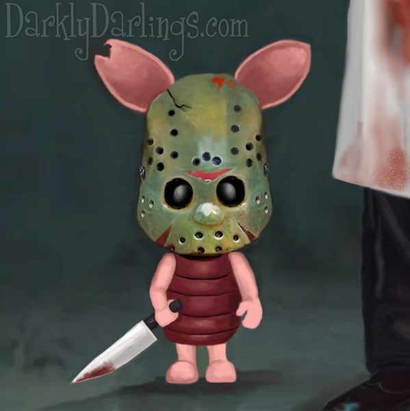 Piglet is Jason Voorhees (Friday The 13th)