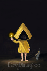 Little Nightmares fan art of the Nome and Six