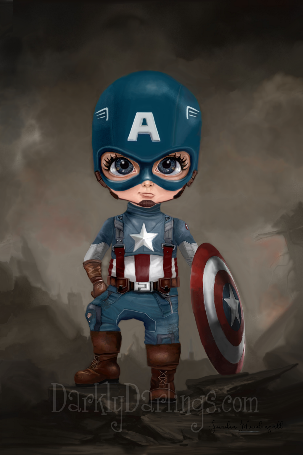 Cute Captain America