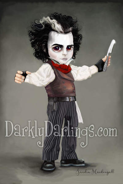 Johnny Depp as Sweeney Todd