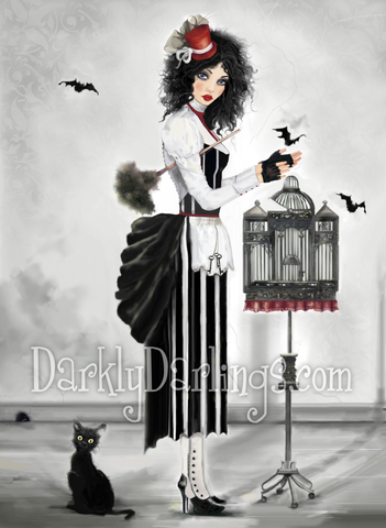 Victorian Gothic lady