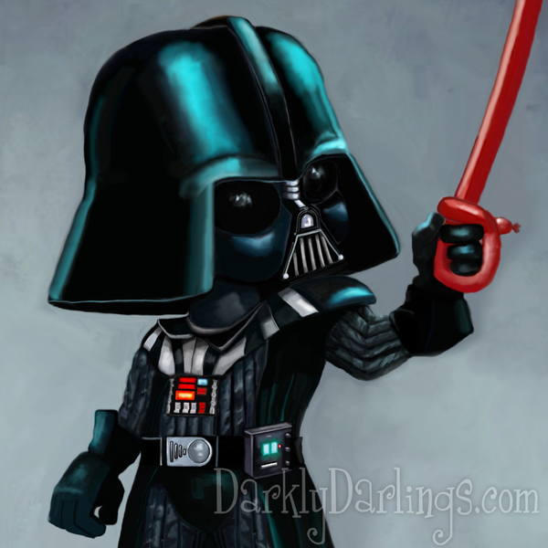 Star Wars Fan art of Darth Vader 
