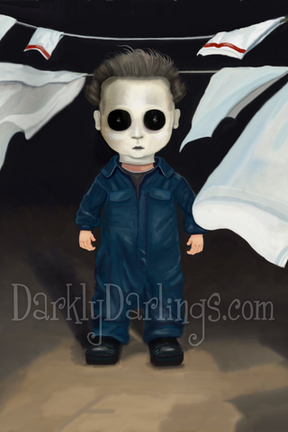 Cute Michael Myers Halloween Fan Art