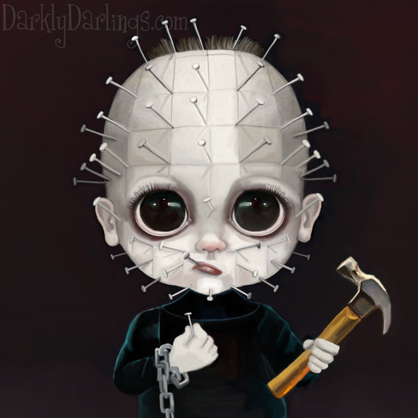 Little Pinhead from Hellraiser