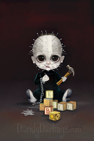 Little Pinhead from Hellraiser