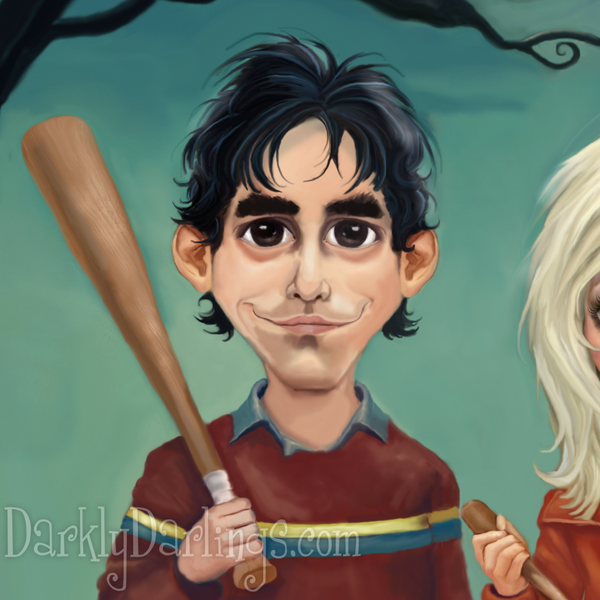 Buffy the Vampire Slayer fan art of Xander Harris (Nicholas Brendon.) 