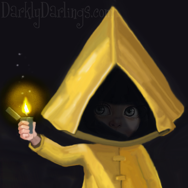 Little Nightmares fan art of Six