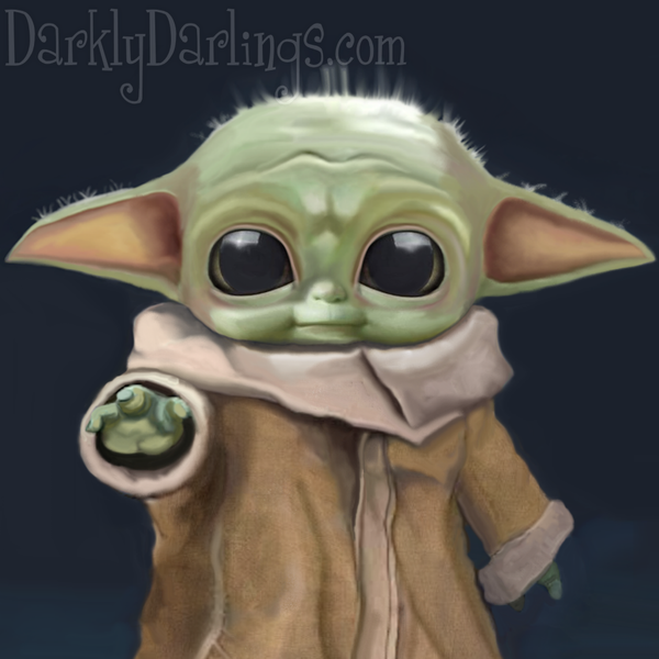 The Child aka Baby Yoda from The Mandalorian
