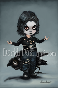 Little Brandon Lee as The Crow